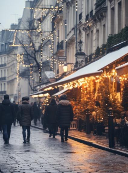 All the emotions of a typically Parisian Christmas